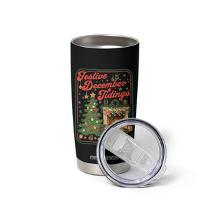 Funny Democrat Christmas Tumbler Cup Festive December Tiding Xmas Political Satire TS11 Print Your Wear