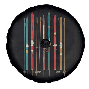 Vintage Skiblades Skiboards Skiing Ski Season Winter Sport Spare Tire Cover TS11 Print Your Wear