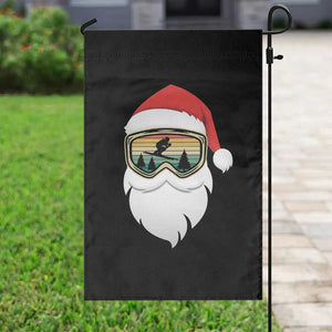 Funny Ski Christmas Winter Sport Skiing Santa Hat Garden Flag TS11 Print Your Wear