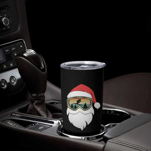 Funny Ski Christmas Winter Sport Skiing Santa Hat Tumbler Cup TS11 Print Your Wear