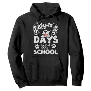 Funny 101 Days Of School Dalmatian Dog Hoodie 100th Day Of School TS11 Black Print Your Wear