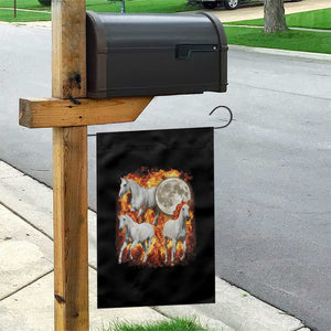 3 Fire Horses Moon Equestrian Garden Flag Year Of The Fire Horse Joke TS11 Print Your Wear