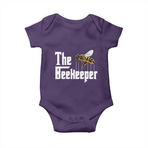 The Beekeeper Baby Onesie Funny Keeping Apiary Beekeeping Gift TS11 Purple Print Your Wear
