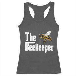 The Beekeeper Racerback Tank Top Funny Keeping Apiary Beekeeping Gift TS11 Dark Heather Print Your Wear