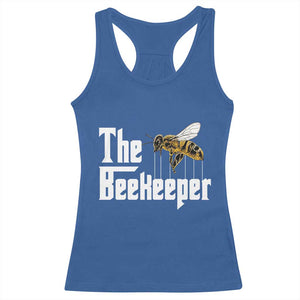 The Beekeeper Racerback Tank Top Funny Keeping Apiary Beekeeping Gift TS11 Royal Blue Print Your Wear