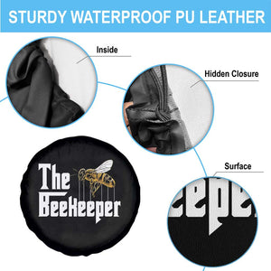 The Beekeeper Spare Tire Cover Funny Keeping Apiary Beekeeping Gift TS11 Print Your Wear