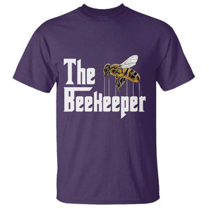 The Beekeeper T Shirt Funny Keeping Apiary Beekeeping Gift TS11 Purple Print Your Wear