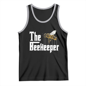 The Beekeeper Tank Top Funny Keeping Apiary Beekeeping Gift TS11 Black Athletic Heather Print Your Wear