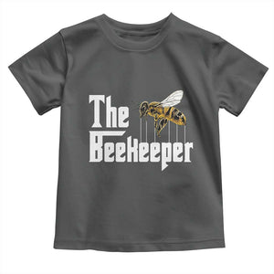 The Beekeeper Toddler T Shirt Funny Keeping Apiary Beekeeping Gift TS11 Dark Heather Print Your Wear