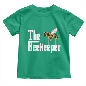 The Beekeeper Toddler T Shirt Funny Keeping Apiary Beekeeping Gift TS11 Irish Green Print Your Wear