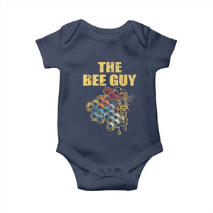Funny Beekeeper Baby Onesie The Bee Guy Insect Animal Lover TS11 Navy Print Your Wear