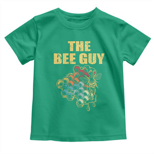 Funny Beekeeper Toddler T Shirt The Bee Guy Insect Animal Lover TS11 Irish Green Print Your Wear