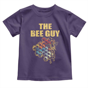 Funny Beekeeper Toddler T Shirt The Bee Guy Insect Animal Lover TS11 Purple Print Your Wear