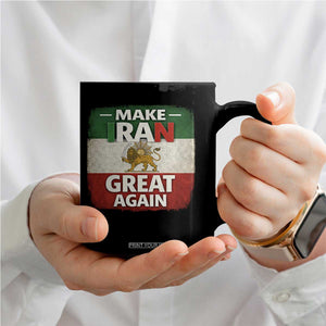 Make Iran Great Again Coffee Mug MIGA Vintage Persian Lion Flag TS11 Print Your Wear