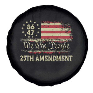 8647 Resist 25th Amendment Spare Tire Cover Vintage American Flag TS11 Print Your Wear