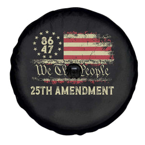 8647 Resist 25th Amendment Spare Tire Cover Vintage American Flag TS11 Print Your Wear