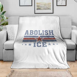 Abolish Ice Throw Blanket Resist Support Immigrants Refugees TS11 Print Your Wear
