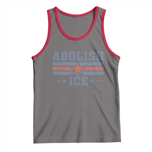 Abolish Ice Tank Top Resist Support Immigrants Refugees TS11 Deep Heather Red Print Your Wear
