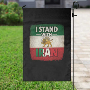 I Stand With Iran Garden Flag Free Iran Support Persian Lion Flag TS11 Print Your Wear