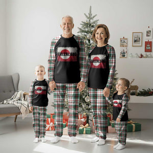 Greenland Pride Patriotic Greenlander Heritage Vintage Flag Plaid Pajama Set TS11 Christmas Plaid Print Your Wear