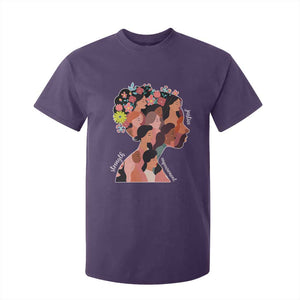 International Women's Day T Shirt For Kid Justice Strength Empowerment Feminist TS11 Purple Print Your Wear