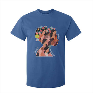 International Women's Day T Shirt For Kid Justice Strength Empowerment Feminist TS11 Royal Blue Print Your Wear