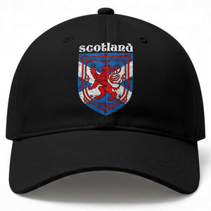Scottish Pride Baseball Cap Scottish Rampant Lion Flag Scotland Coat of Arms TS11 Print Your Wear