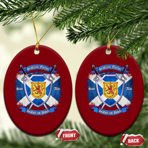 Scotland Forever Saor Alba Scottish Not British Ceramic Ornament Scottish Pride TS11 Print Your Wear