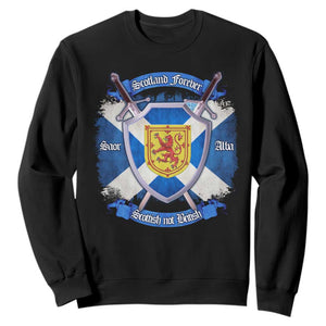 Scotland Forever Saor Alba Scottish Not British Sweatshirt Scottish Pride TS11 Black Print Your Wear
