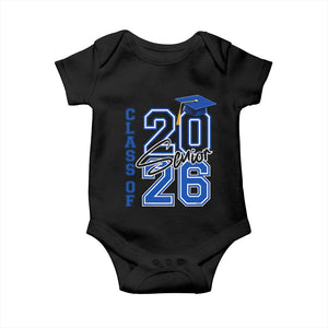 Class of 2026 Senior Baby Onesie School Graduation 26 TS11 Black Print Your Wear