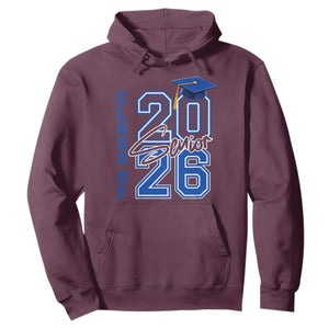 Class of 2026 Senior Hoodie School Graduation 26 TS11 Maroon Print Your Wear