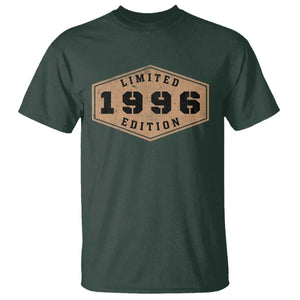 30th Birthday T Shirt 1996 Limited Edition Gifts For Turning 30 TS11 Dark Forest Green Print Your Wear