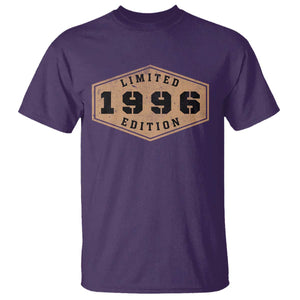 30th Birthday T Shirt 1996 Limited Edition Gifts For Turning 30 TS11 Purple Print Your Wear