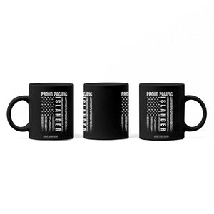 Proud Pacific Islander Coffee Mug AAPI Heritage Month Polynesian Tribal American Flag TS11 Print Your Wear