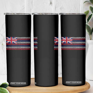 Hawaiian Tribal Flag State of Hawaii Skinny Tumbler TS11 Print Your Wear