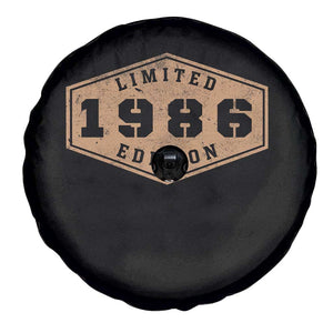 40th Birthday Spare Tire Cover 1986 Limited Edition Gifts For Turning 40 TS11 Print Your Wear
