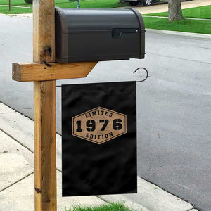 50th Birthday Garden Flag 1976 Limited Edition Gifts For Turning 50 TS11 Print Your Wear