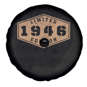 80th Birthday Spare Tire Cover 1946 Limited Edition Gifts For Turning 80 TS11 Print Your Wear