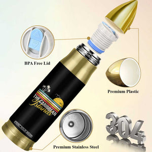 The Caribbean Islands Bullet Tumbler Retro Vacation Beach Caribbean Sea Tour TS11 Print Your Wear