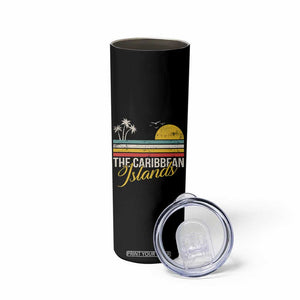 The Caribbean Islands Skinny Tumbler Retro Vacation Beach Caribbean Sea Tour TS11 Print Your Wear