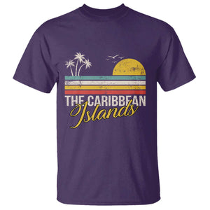 The Caribbean Islands T Shirt Retro Vacation Beach Caribbean Sea Tour TS11 Purple Print Your Wear