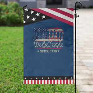 We The People Since 1776 Garden Flag 250 Years America Anniversary Vintage American Flag TS11 Classic Blue Black Print Your Wear