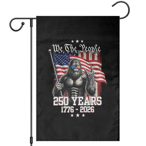 250th Anniversary USA Bigfoot Garden Flag Sasquatch 250 Years Independence