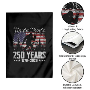 Bigfoot 250 Years American Flag Patriotic 1776 2026 Garden Flag