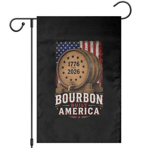 Bourbon Built America 250 Years Garden Flag Patriotic Whiskey 250th Anniversary USA