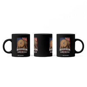 Bourbon Built America 250 Years Coffee Mug Patriotic Whiskey 250th Anniversary USA