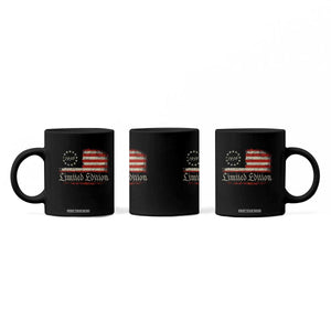 70th Birthday 1956 Limited Edition Coffee Mug Gifts for 70 Years Old Vintage American Flag