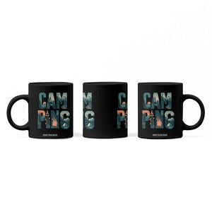 Camping Nature Adventure Campfire Tent Mountains Coffee Mug TS11 Print Your Wear