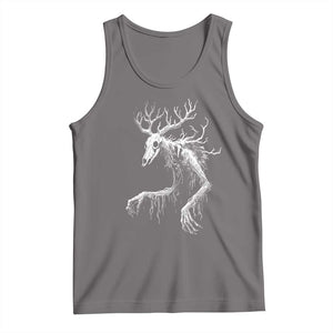 Wendigo Monster Skinwalker Mythical Cryptid Tank Top TS11 Deep Heather Print Your Wear