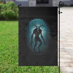Wendigo Monster Skinwalker Mythical Cryptid Dark Forest Garden Flag TS11 Print Your Wear